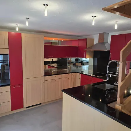 Moderne 6-personen-wohnung Mit Dachterrasse Am Pizol